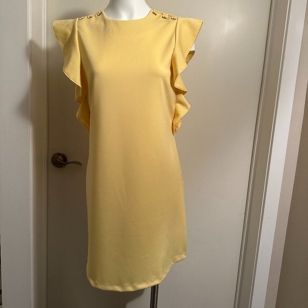 New! Yellow ABS Collection dress